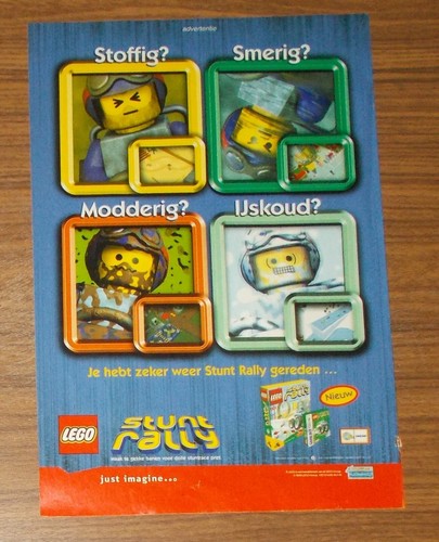 Rara pubblicità lego stunt - lego,