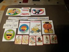 Lotto 17 Adesivi Paninari Anni