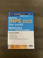 Libro Per Concorsi Inps, Valido Tutti Gli Anni