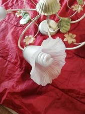 Vendo coppia lampade da salotto o camera da letto in vetro, lavorate a mano