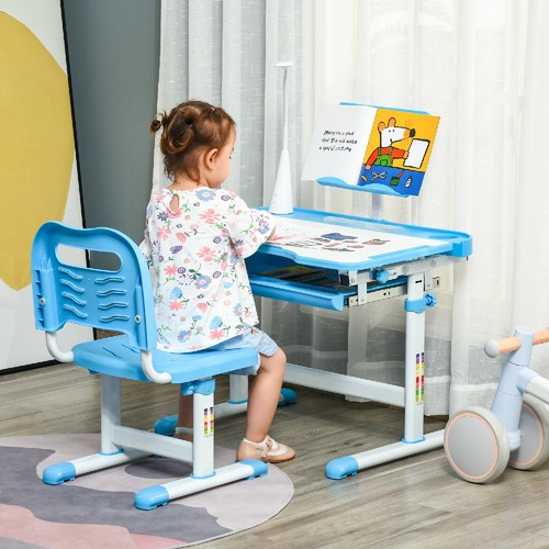 Banco scuola con sedia altezza - con,