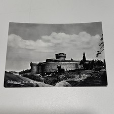 VOLTERRA LA FORTEZZA CARTOLINA VINTAGE VIAGGIATA CON FRANCOBOLLO