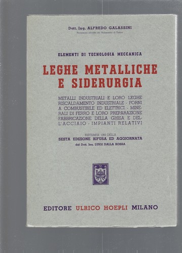 Leghe metalliche siderurgia - metalliche,