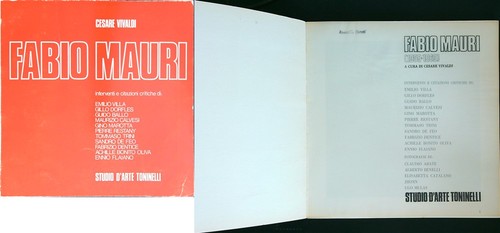 Fabio mauri 1959 1969 - mauri, vivaldi