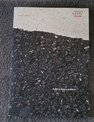 Audi mans quattro brochure - audi, le