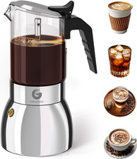 Caffettiera Moka, Vetro