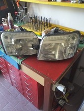 Coppia Fanali Dx E Sx Anteriori Panda 4x4 Climbing Anno 2005