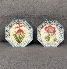 Set 2 piatti in vetro