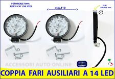 Fari Led Anteriori per Fiat Panda 4x4 Sisley tuning Fuoristrada Luci Fendinebbia