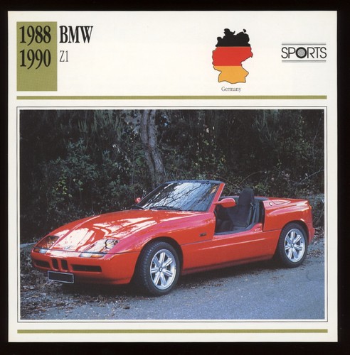 1988 1990 bmw - 1990, z1