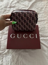 Gucci borsa trucco bordeaux