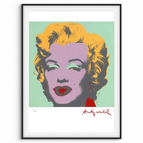 Firmato andy warhol green - warhol,