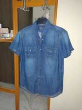 Camicia di jeans Blue navy, alcott, S, condizioni ottime, blu, cotone