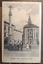 1930 Baricella coi Caduti in Posa Fotografica con Bici d'Epoca-81492