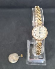 Rolex 1920-1930s Ladies Oro 9kt Cocktail Non Funzionante+ 1 Movimento Di Riserva