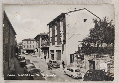 Cartolina forlì sarsina via - sarsina,