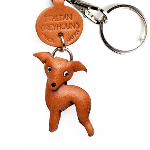 Portachiavi cane pelle 3d - portachiavi,
