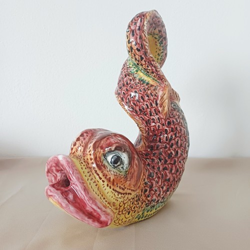 Scultura pesce ceramica - pesce,