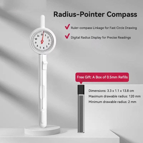 Press student compass - student, geometry