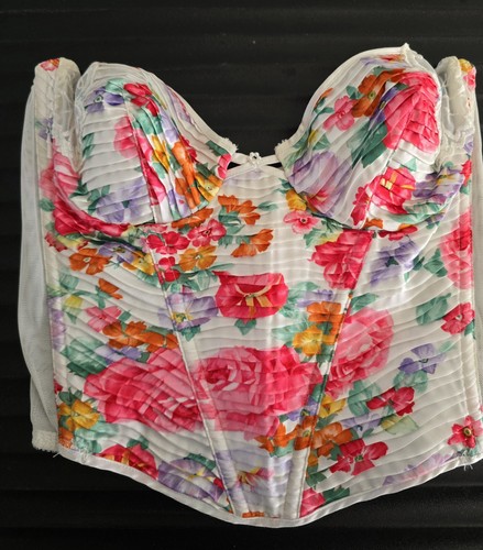 Top corsetto floreale - , intimo