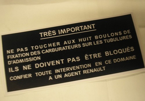 Autocollant filtre air - à,