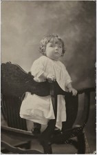 Cartolina sedia RPPC Lancaster