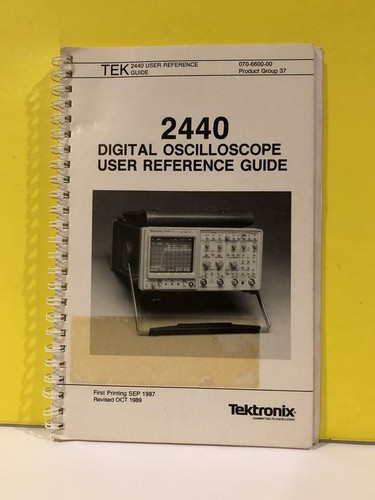 Tektronix 070 6600 - tektronix, 2440