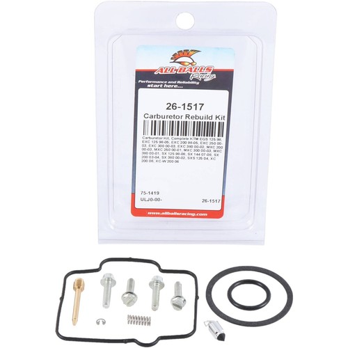 Kit revisione carburatore ktm - carburatore,