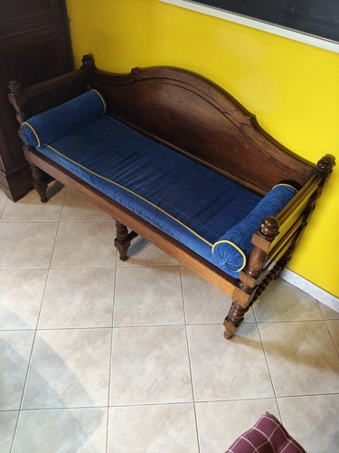 Antico divanetto rovere 3 - antico, a