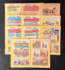 GRAZIA 1974 serie Disney 1-8