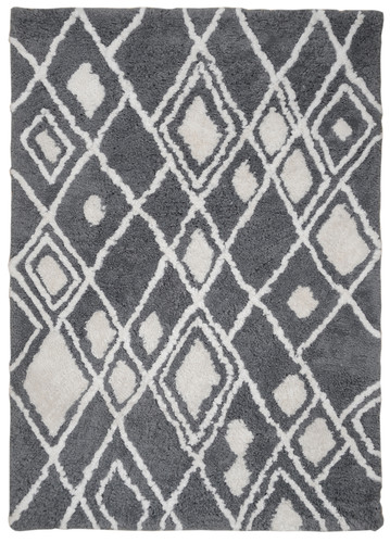 Tappeto grigio bianco - grigio,