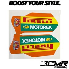 Kit 2 ADESIVI Para Steli Parasteli Scocca Forcella per KTM SX SXF EXC 2016-2022