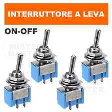 INTERRUTTORE A LEVETTA ON -