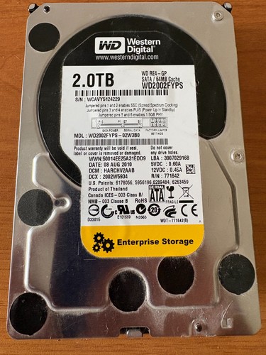 Western digital re4 - digital, wd