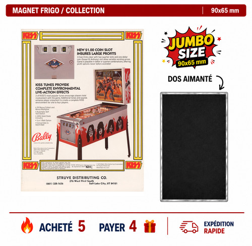Magnet frigo kiss - magnet,