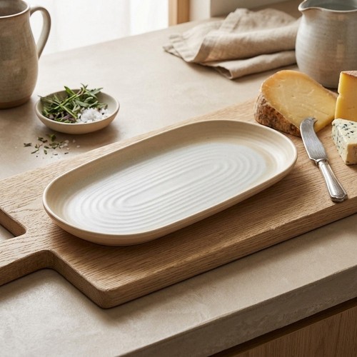 Melaminico rustico ovale - rustico, per