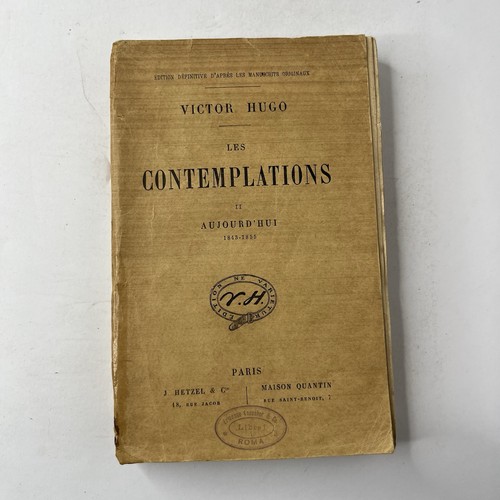 Libro victor hugo - hugo, les