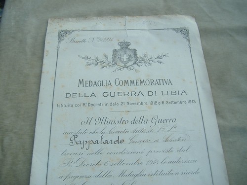 Brevetto 1917 che autorizzava - 1917,