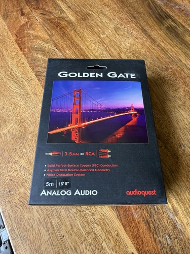 Audioquest golden gate mm - gate, 3,5