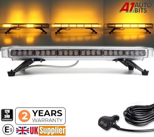 Led luce ambra barra strobo - led,
