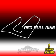 Adesivo pvc circuito red bull - red,