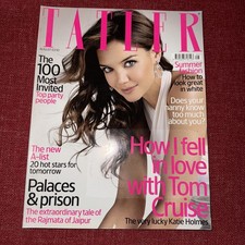  Tatler magazine katie Holmes