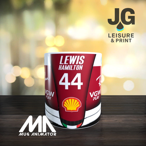 Tazza lewis hamilton - hamilton, ispirata