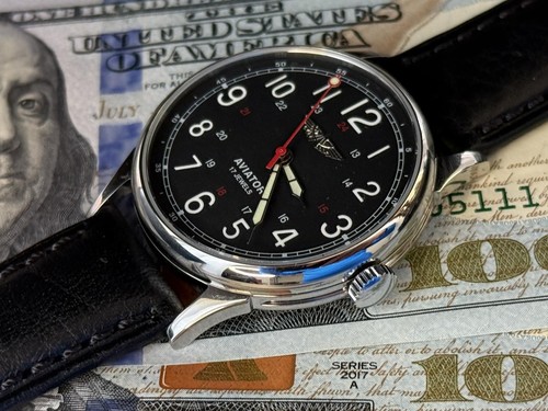 Orologio meccanico aviatore - meccanico,