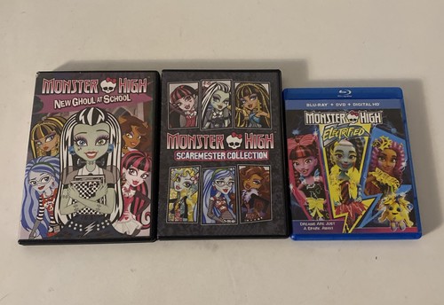 Lot monster high dvds - high,
