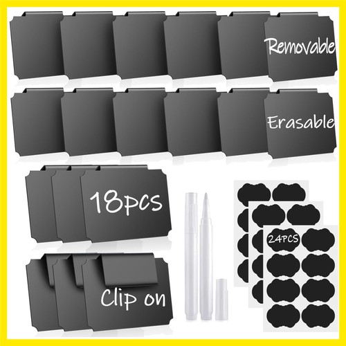 18pcs etichette per cestini - per,