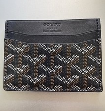 Goyard portafoglio uomo nero - portafoglio,