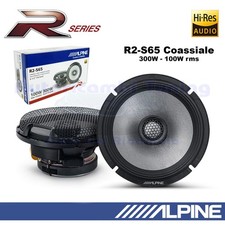 Set Casse Serie R Alpine R2-S65 Altoparlanti Coassiali  2 vie 165mm 300W 100Wrms