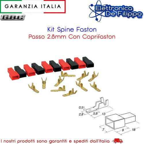 Kit spine faston passo - spine,