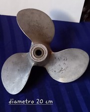 Elica vintage barca alluminio